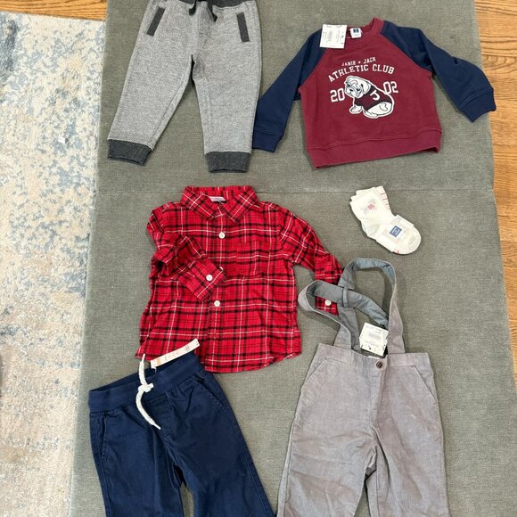 12-18M Boys Janie and Jack NWT BundleMSRP $170+Holiday Fall Winter Outfits